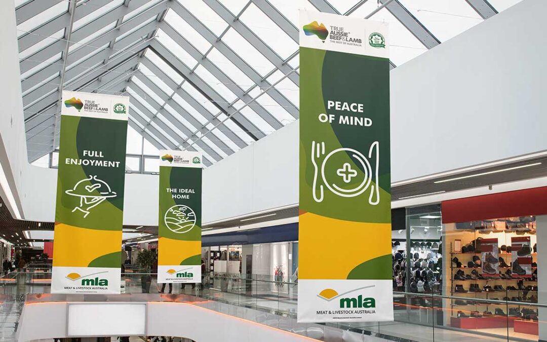 The Aussie Beef – Hanging Banners